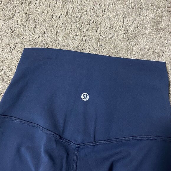 Lululemon Size 2 Align Pant High Rise 25" Inseam True Navy Blue - Picture 4 of 7